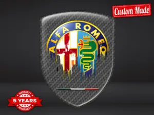Alfa Romeo Vinilos Ventana Auto Universal Alta Calidad Derrape